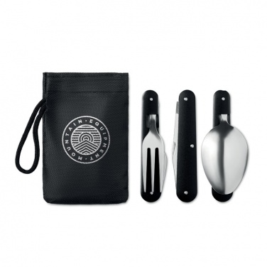 Logotrade promotional item image of: 3-piece camping utensils set
