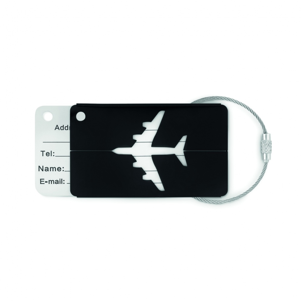 Logotrade promotional gifts photo of: Aluminium luggage tag