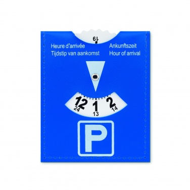 Logo trade advertising products image of: Parking card in PVC
