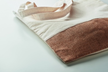 Logo trade promotional gift photo of: 160gr/m² cotton shopping bag