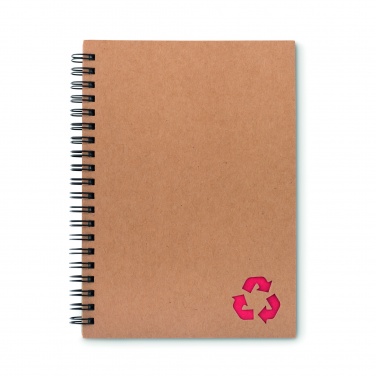 Logo trade promotional products image of: Mineral paper notebook 70 line