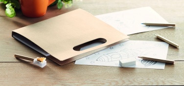 Logo trade promotional merchandise image of: Colouring set with 6 pencils