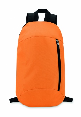 Logo trade promotional giveaway photo of: Backpack with front pocket