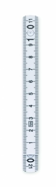Logotrade promotional giveaway image of: Folding ruler 1m