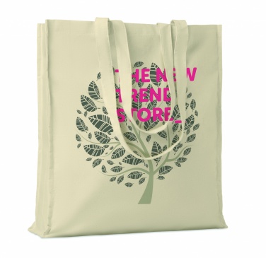 Logo trade promotional gift photo of: 140gr/m² cotton shopping bag