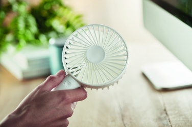Logo trade promotional giveaways picture of: USB desk fan with stand 