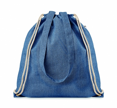 Logo trade promotional gift photo of: 140gr/m² recycled fabric bag