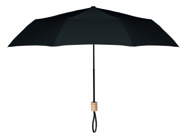 Logo trade promotional item photo of: 21 inch RPET foldable umbrella