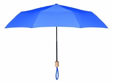 Logotrade business gift image of: 21 inch RPET foldable umbrella