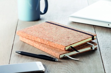 Logotrade advertising product image of: A5 cork notebook 96 lined