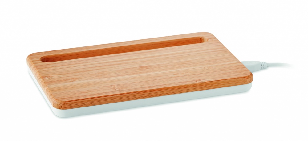 Logo trade corporate gifts picture of: Wireless charging pad 5W KERALA