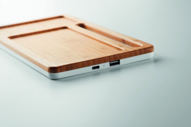 Logo trade business gifts image of: Wireless charging pad 5W MALABAR