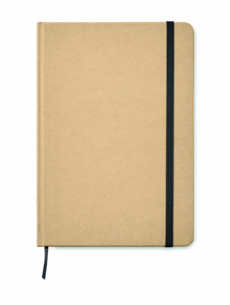 Logotrade promotional item image of: A5 recycled notebook 80 lined