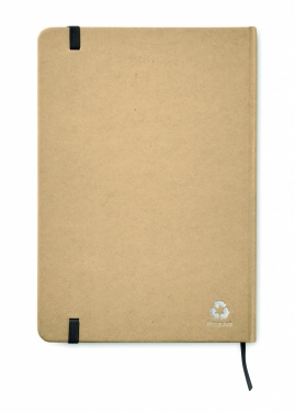 Logotrade promotional products photo of: A5 recycled notebook 80 lined