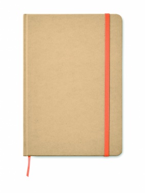 Logotrade promotional gift picture of: A5 recycled notebook 80 lined