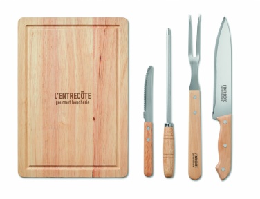 Logotrade corporate gift image of: Set of 4 BBQ Grilling accessori