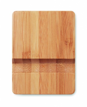 Logo trade promotional gift photo of: Bamboo stand APOYA