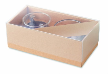 Logotrade promotional product picture of: Set of 2 double wall espresso