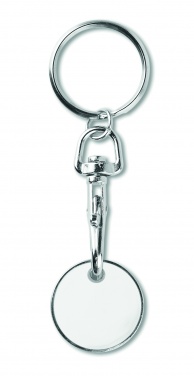 Logotrade corporate gift image of: Key ring token (€uro token)