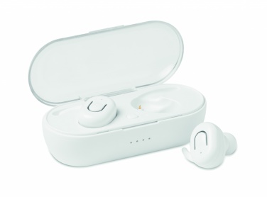 Logotrade corporate gift image of: TWS earbuds with charging box