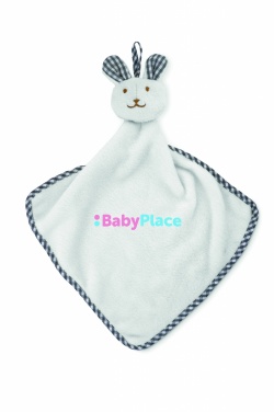Logo trade promotional products image of: Plush rabbit design baby towel