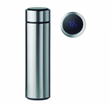 Logo trade promotional items picture of: Bottle with touch thermometer