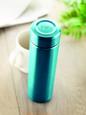 Logo trade corporate gifts image of: Double wall 425 ml flask