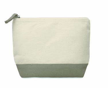 Logotrade promotional merchandise picture of: Bicolour cotton cosmetic bag