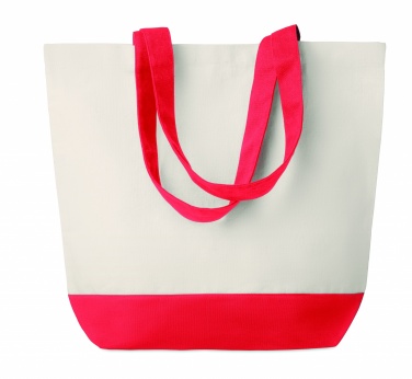 Logotrade promotional merchandise picture of: Canvas beach bag 280gr/m2
