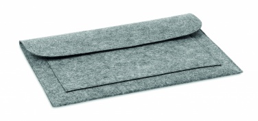 Logo trade promotional item photo of: 15 inch Felt laptop pouch