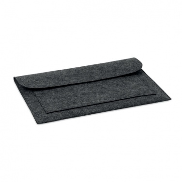 Logo trade promotional merchandise image of: 15 inch Felt laptop pouch