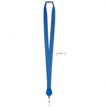 Logotrade advertising products photo of: Lanyard retractable clip