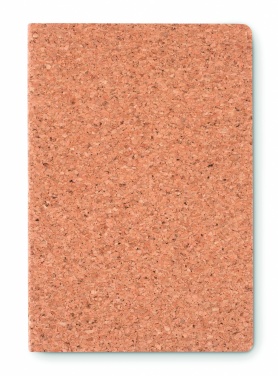 Logotrade promotional giveaways photo of: A5 cork notebook 96 lined
