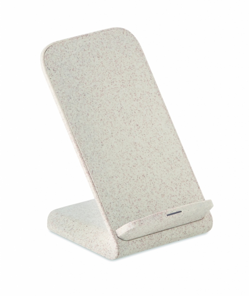 Logotrade promotional merchandise picture of: Wheat straw/ABS charger std10W