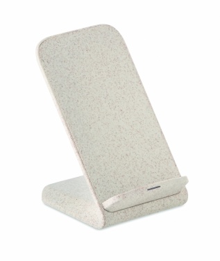 Logotrade promotional item image of: Wheat straw/ABS charger std10W