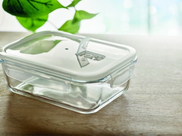 Logotrade corporate gift picture of: Glass lunchbox & PP lid 900ml