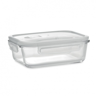 Logotrade promotional merchandise image of: Glass lunchbox & PP lid 900ml
