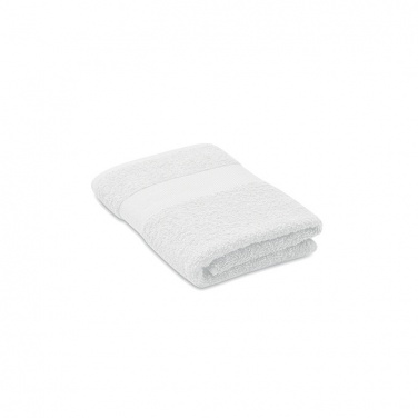 Logo trade business gifts image of: Towel organic cotton 100x50cm