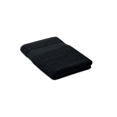 Logo trade promotional giveaways image of: Towel organic cotton 140x70cm