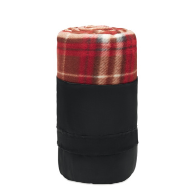 Logotrade advertising product image of: RPET fleece travel blanket