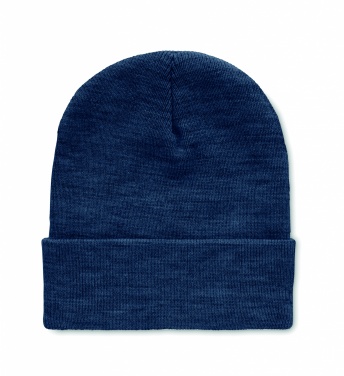 Logo trade promotional items picture of: Beanie in RPET with cuff