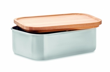 Logo trade advertising products picture of: Stainless steel lunchbox 600ml