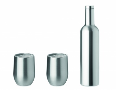 Logotrade promotional merchandise picture of: Double walled bottle & mug set