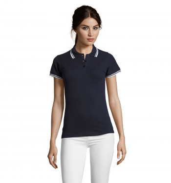 Logotrade promotional merchandise picture of: PASADENA women polo 200g
