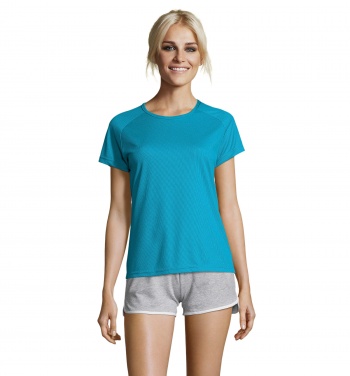 Logotrade corporate gift picture of: SPORTY WOMEN T-SHIRT POLYES