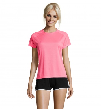 Logotrade promotional item image of: SPORTY WOMEN T-SHIRT POLYES