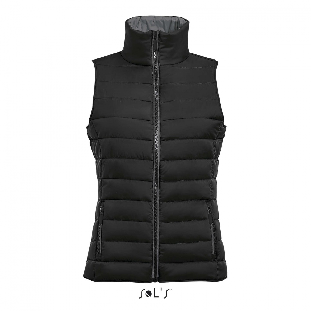 Logo trade promotional products image of: WAVE WOMEN BODYWARMER 180g