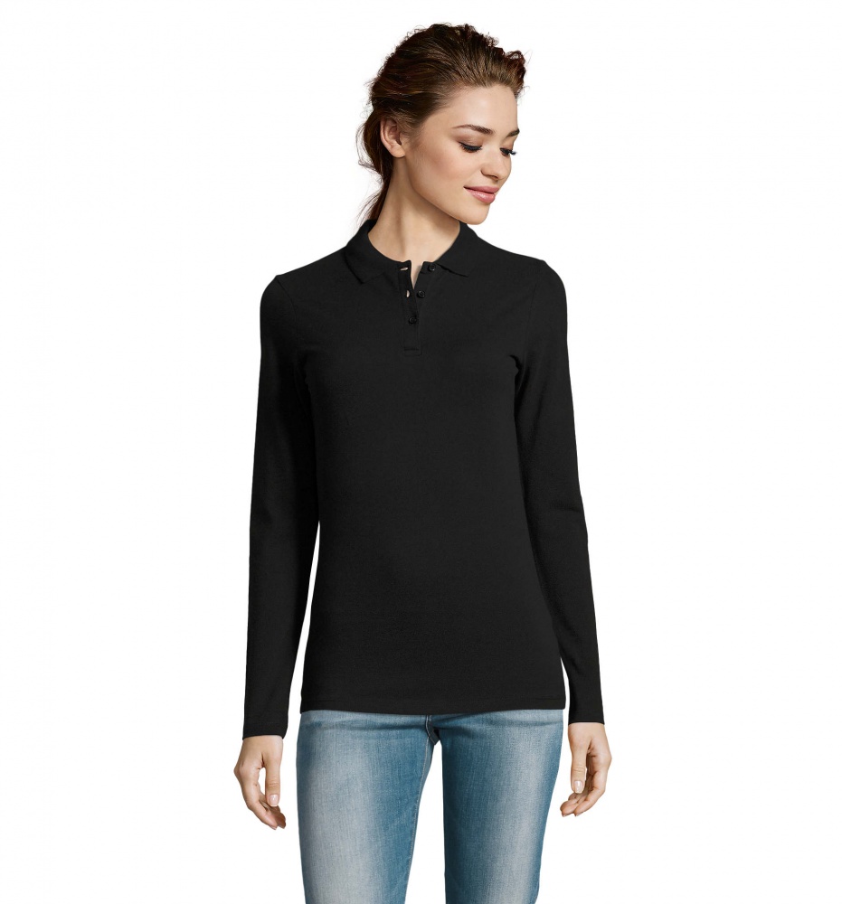 Logotrade promotional product picture of: PERFECT WOMEN LSL POLO  180