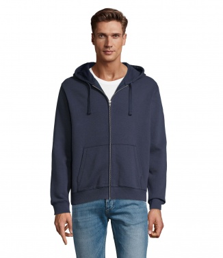 Logo trade promotional giveaway photo of: SPIKE MEN ZIP HOODIE SWEAT