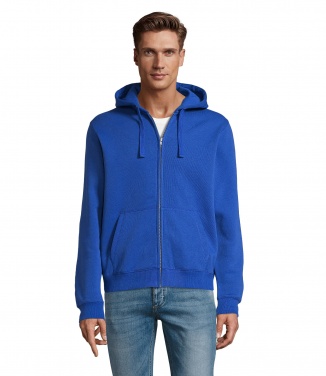 Logo trade promotional merchandise image of: SPIKE MEN ZIP HOODIE SWEAT